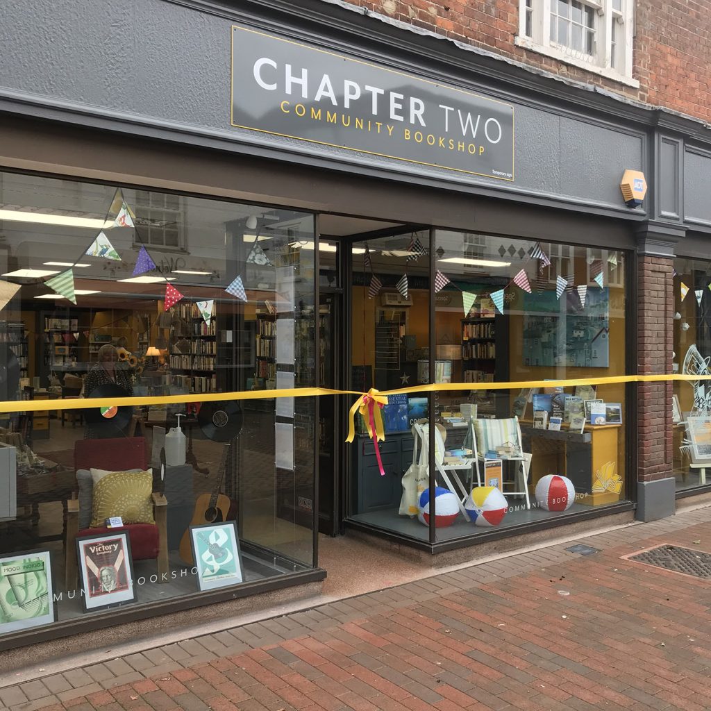" Chapter Two " charity Book shop, Chesham, Hospice of St Francis