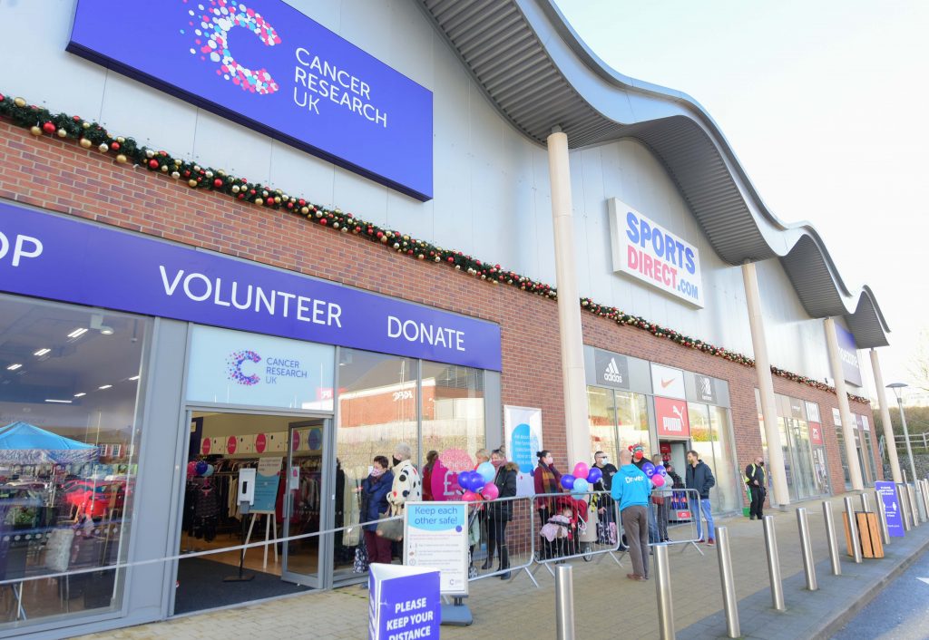 Cancer Research Uk, charity Superstore, Catterick DL9 3JG 