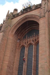 Liverpool Cathedral Abseil - St Joseph's Hospice